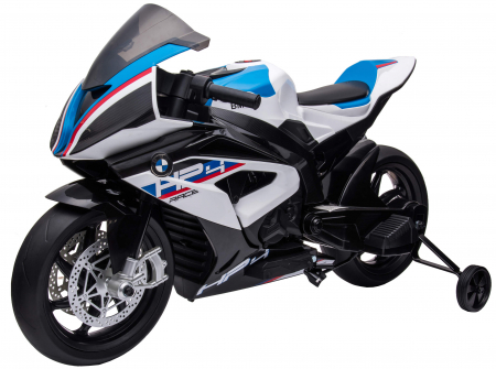 Motocicleta electrica Premier BMW HP4 Race, roti cauciuc EVA, alba [14]