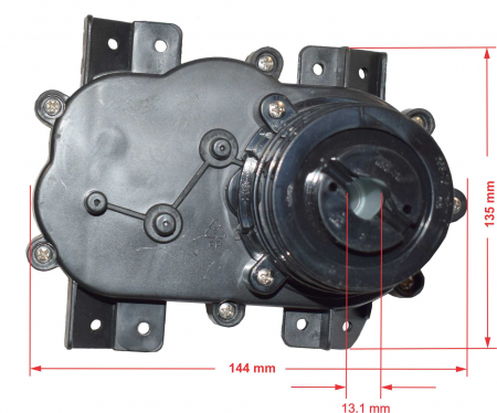 Motor actionare volan prin telecomanda 12V, model 653 [3]