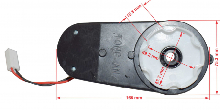 Motor actionare volan prin telecomanda 12V Tong An [2]