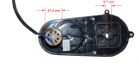 Motor actionare volan prin telecomanda 24V model 1, 5000rpm [3]