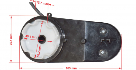 Motor actionare volan prin telecomanda 24V model 1, 5000rpm [2]