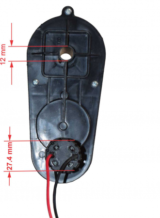 Motor roata cu angrenaj 12V, model FY-1, 16000rpm, Mercedes Mini Unimog [5]