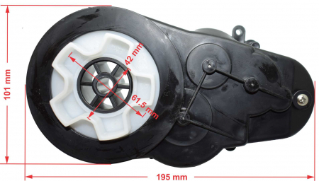 Motor roata cu angrenaj 12V pentru motocicleta BMW, 15000rpm [5]