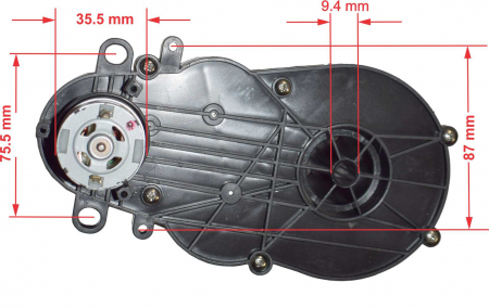 Motor roata cu angrenaj 12V pentru motocicleta BMW, 15000rpm [6]