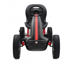 Kart Abarth negru cu pedale pentru copii [5]