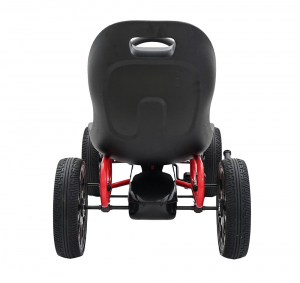 Kart Abarth negru cu pedale pentru copii [6]