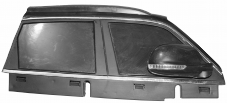 Portiere - Portiere Mercedes ML-350 negru (set)