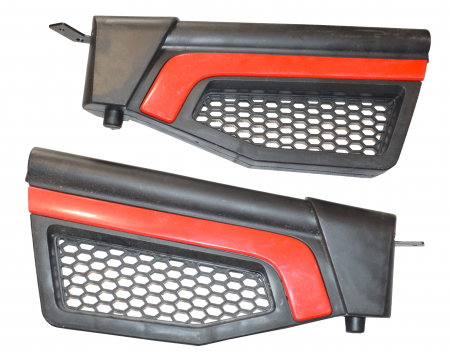 Portiere - Portiere Mercedes Unimog rosu (set)