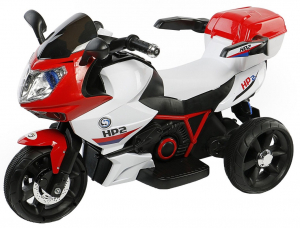 Motocicleta electrica cu 3 roti Premier HP2, 6V, 2 motoare, MP3, rosu [3]