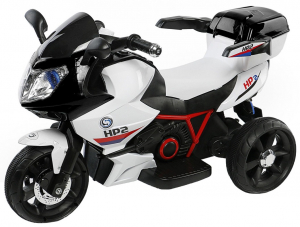 Motociclete electrice - Motocicleta electrica cu 3 roti Premier HP2, 6V, 2 motoare, MP3, negru