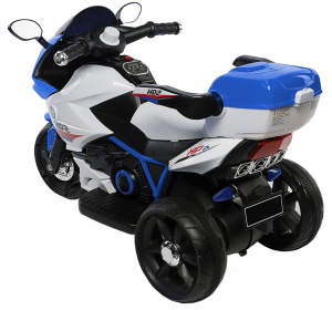Motocicleta electrica cu 3 roti Premier HP2, 6V, 2 motoare, MP3, albastru [2]