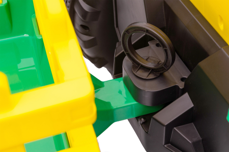 Tractor electric Premier Hercules, 12V, roti cauciuc EVA, verde [12]