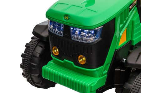 Tractor electric Premier Hercules, 12V, roti cauciuc EVA, verde [2]