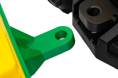 Tractor electric Premier Hercules, 12V, roti cauciuc EVA, verde [13]