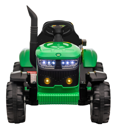 Tractor electric Premier Hercules, 12V, roti cauciuc EVA, verde [16]