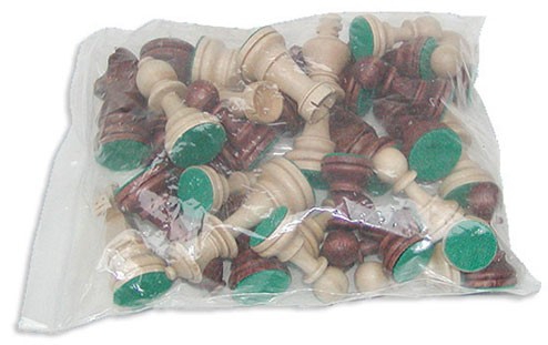 Piese lemn Staunton 6 in punga de plastic [4]