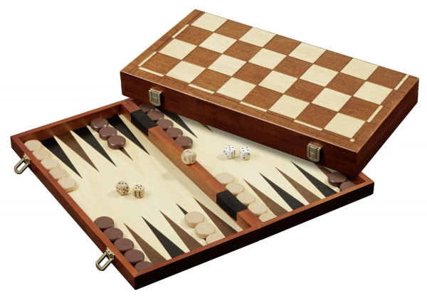 Set de sah si table/backgammon - 45mm, kh 78mm, - Desigilat [6]