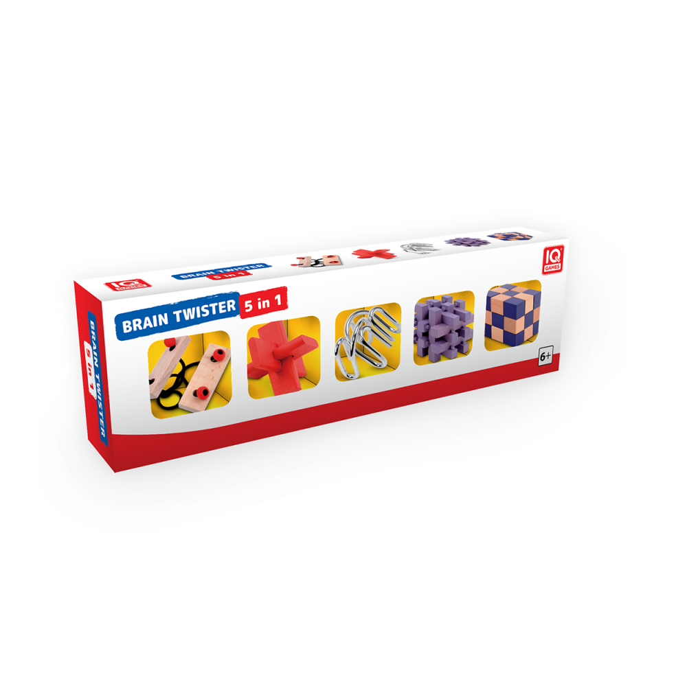 3D Puzzle 5 in 1 Collection ,   set de 5 puzzle-uri 3D