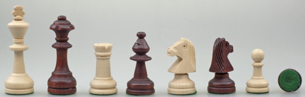 Set sah BHB no 4, inlaid mahon/artar [7]