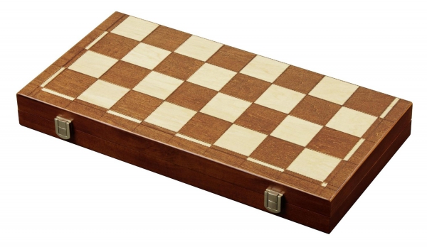Set de sah si table backgammon - 45mm, kh 78mm, Imperfect
