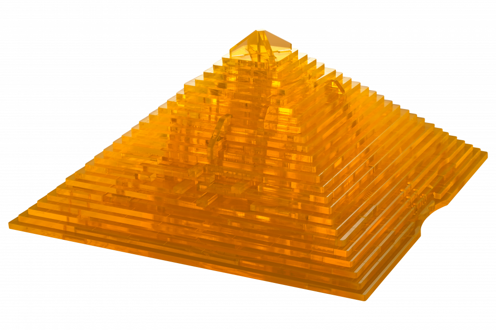 ESC WELT - Quest Pyramid Flaming Sand - Puzzle 3D Plexiglas - Colectie Limitata