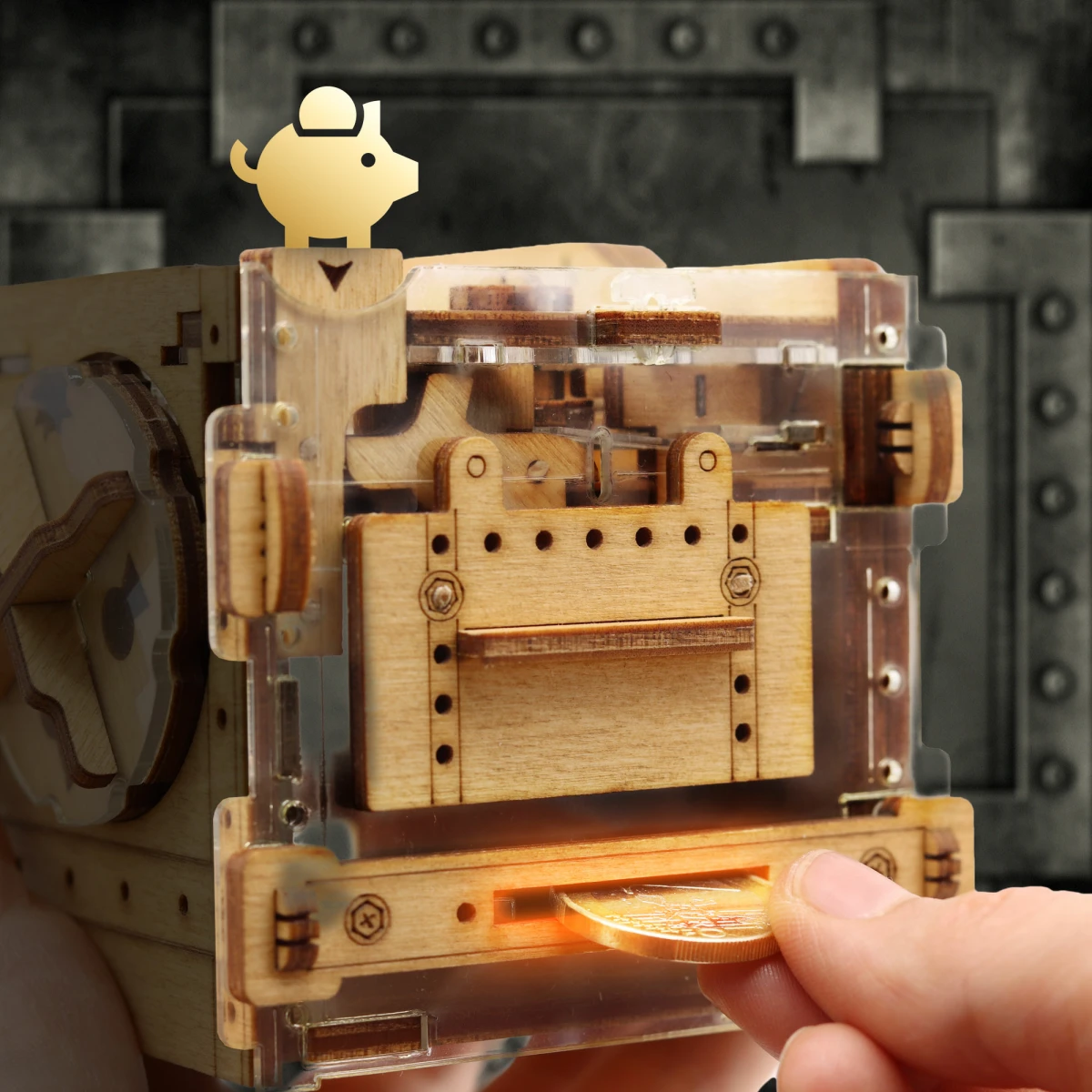A-maze-ing Safe - Marble Run Puzzle Money Box [3]