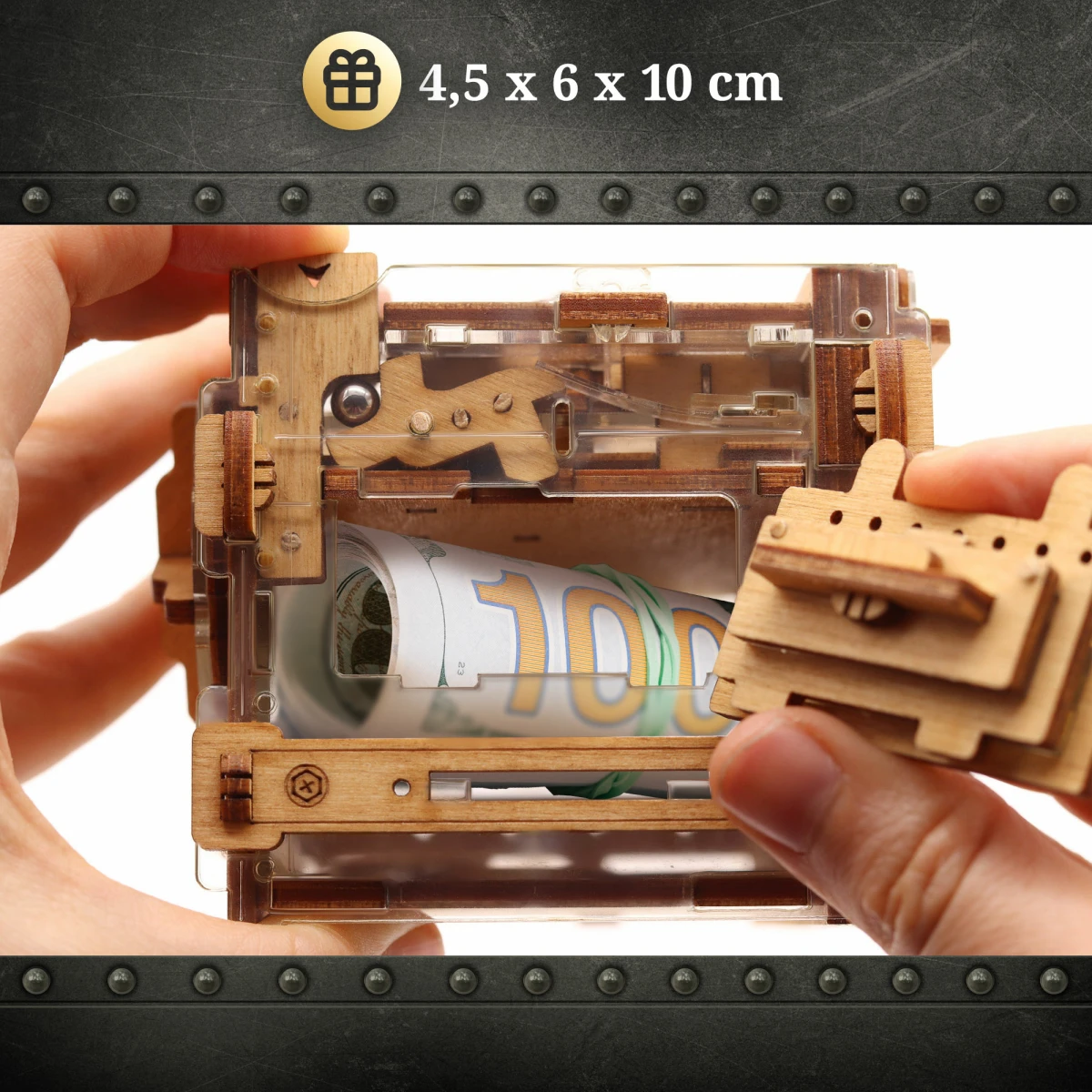 A-maze-ing Safe - Marble Run Puzzle Money Box [4]