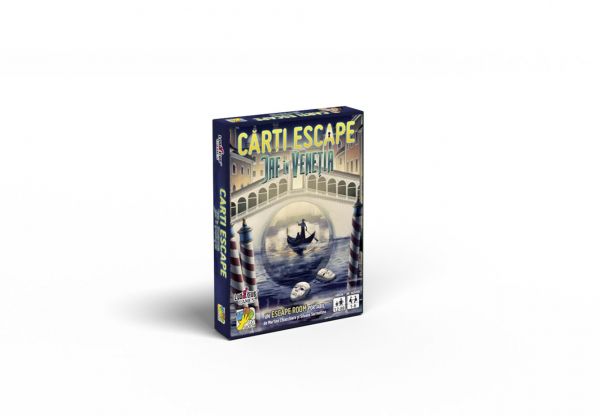 Carti Escape Ed. II- Jaf in Venetia DV Giochi reduceri cadouri de Mos Nicolae & Mos Crăciun 2021
