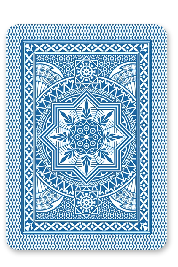Cărți de joc POKER 4 Jumbo Cristallo - 100% Plastic - Modiano [4]