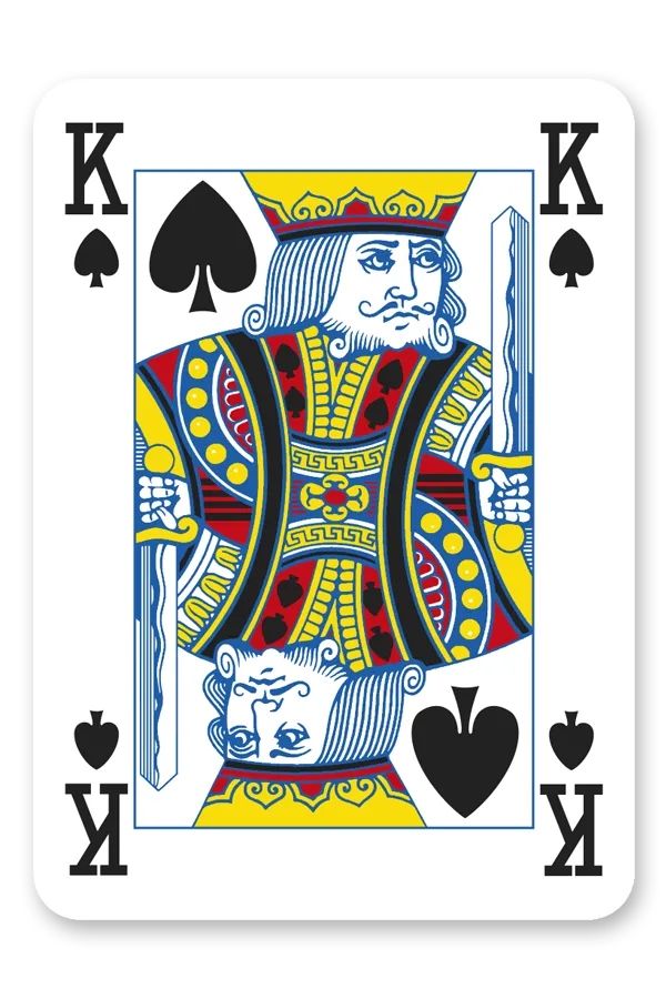 Cărți de joc POKER CLUB Roșu / Albastru (carton) [3]