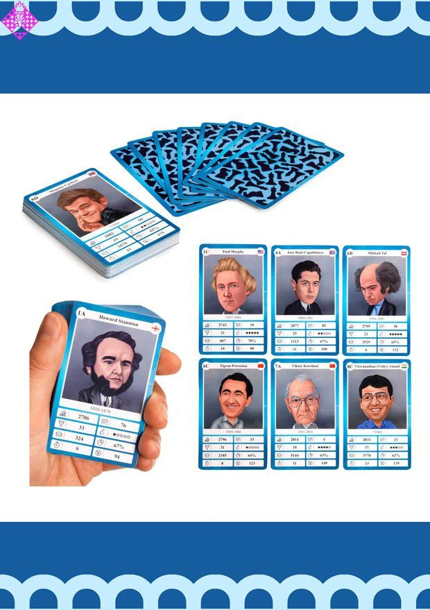 Carti de joc Chess Legends [2]