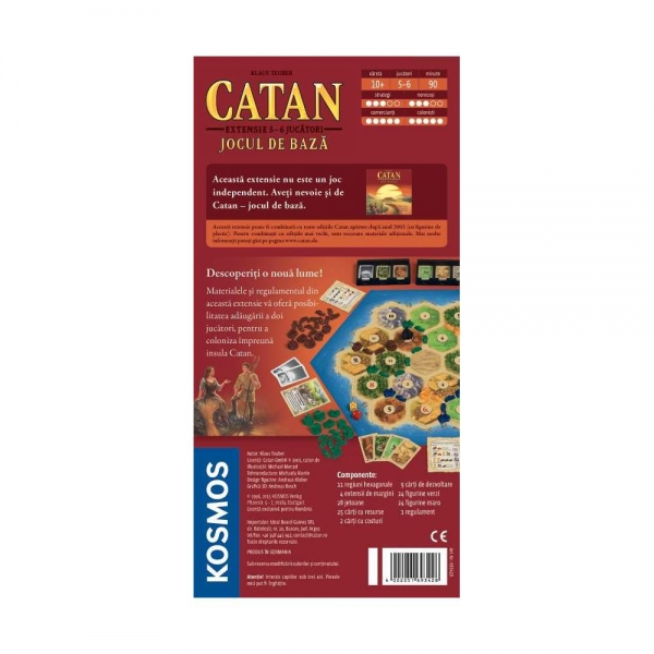 CATAN - extensie 5/6 jucatori la jocul de baza [2]