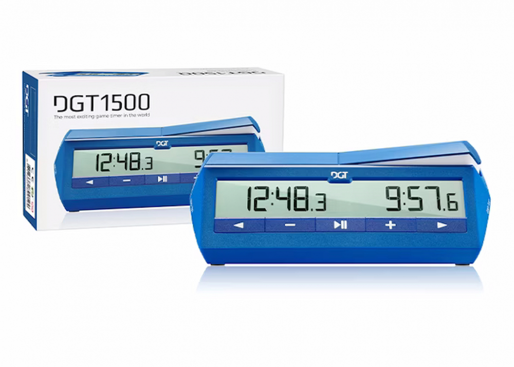 Ceas de sah DGT 1500 Albastru [2]