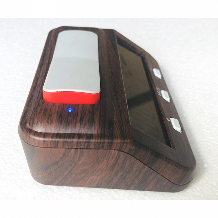 Ceas de sah digital BASIC cu aspect de lemn [2]