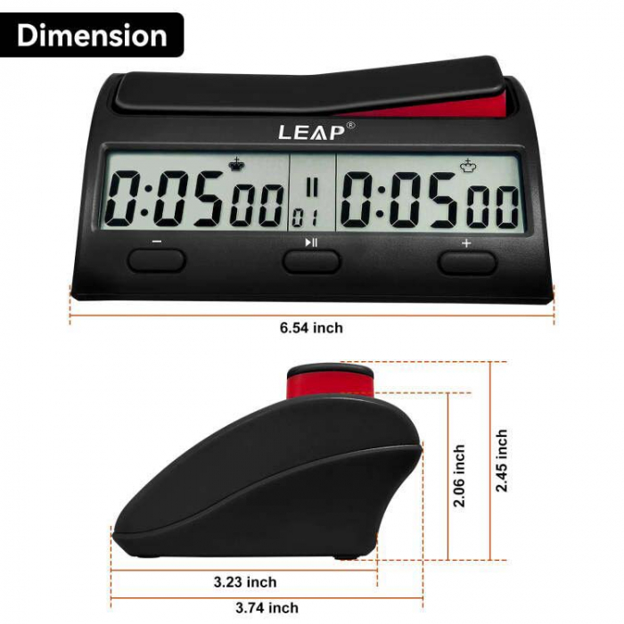 Ceas de sah digital Leap Advanced [5]