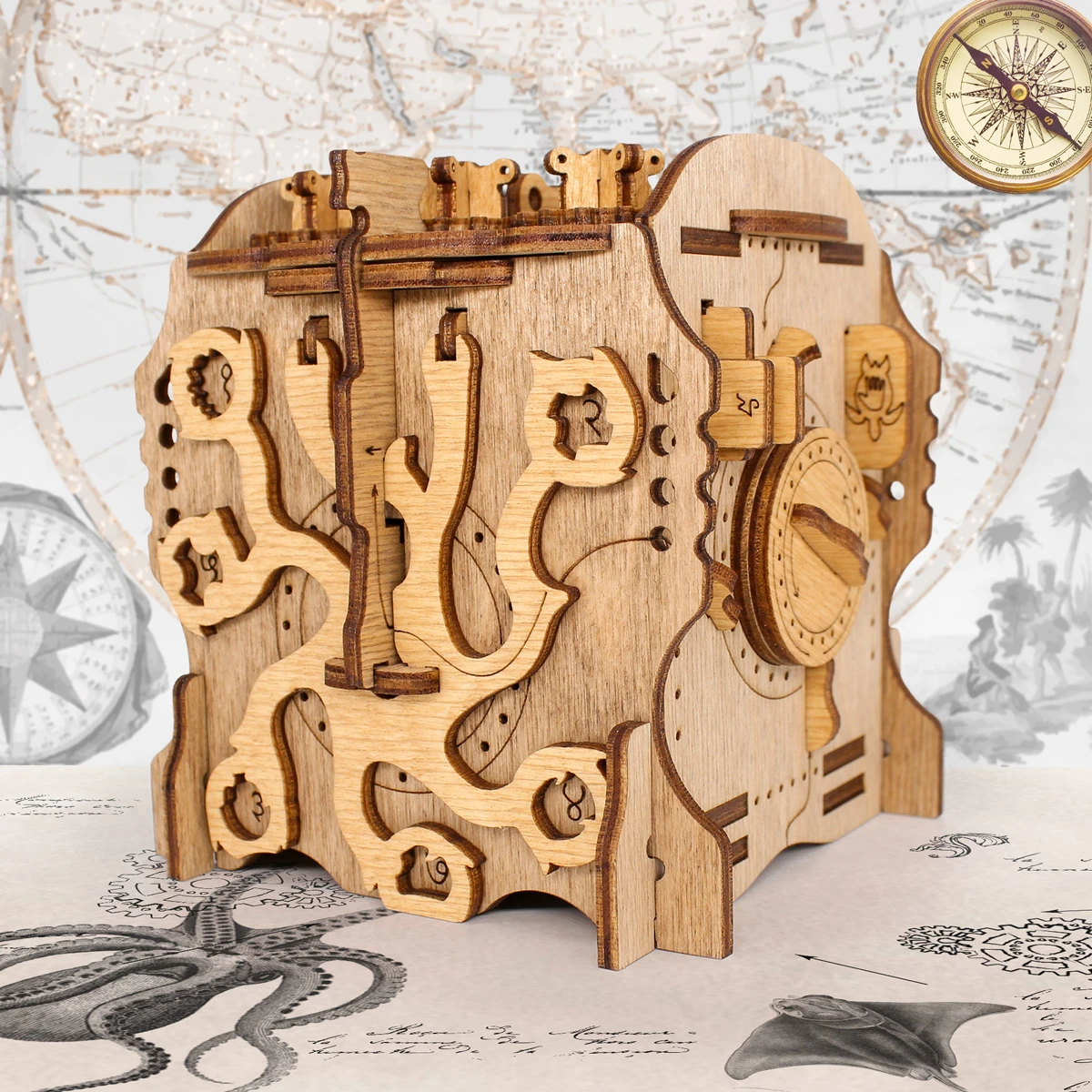 Cluebox - Escape Room in a Box. Captain's Nemo Nautilus [3]