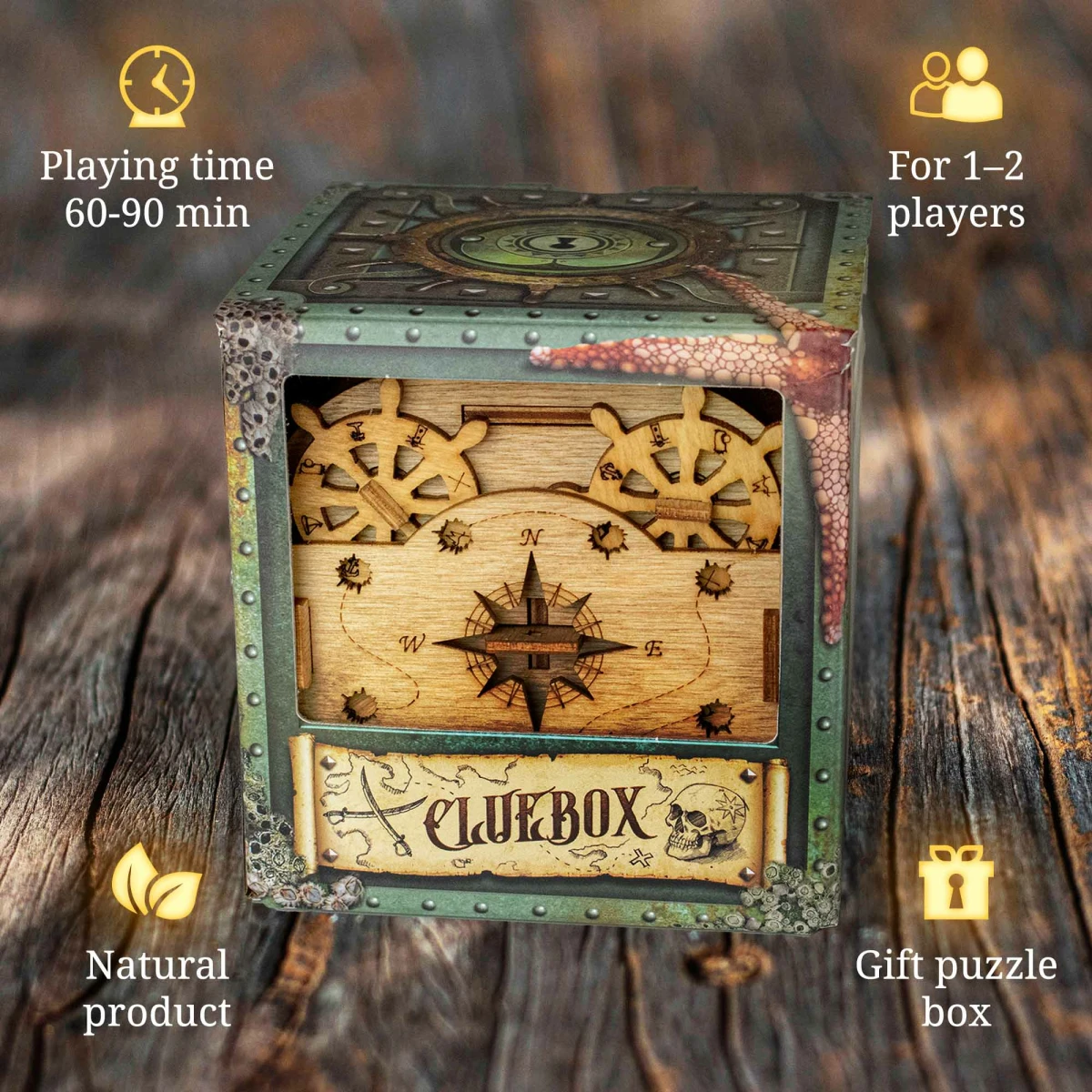 Cluebox - Escape Room in a Box. Davy Jones Locker. [2]