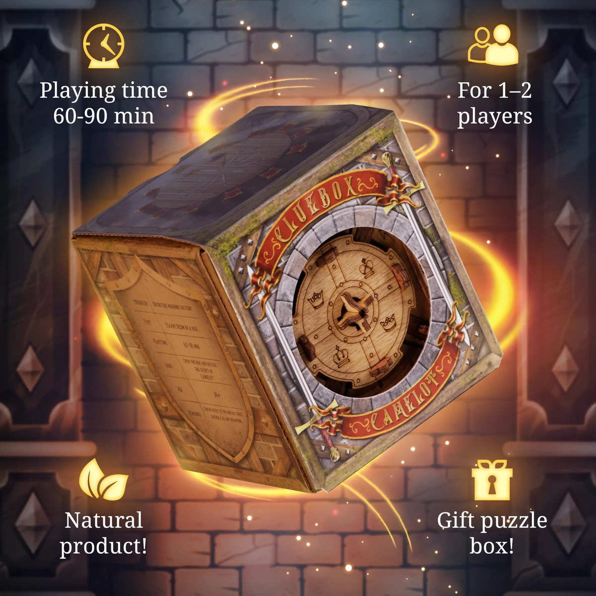 Cluebox - Escape Room in a Box. The Trial of Camelot [2]