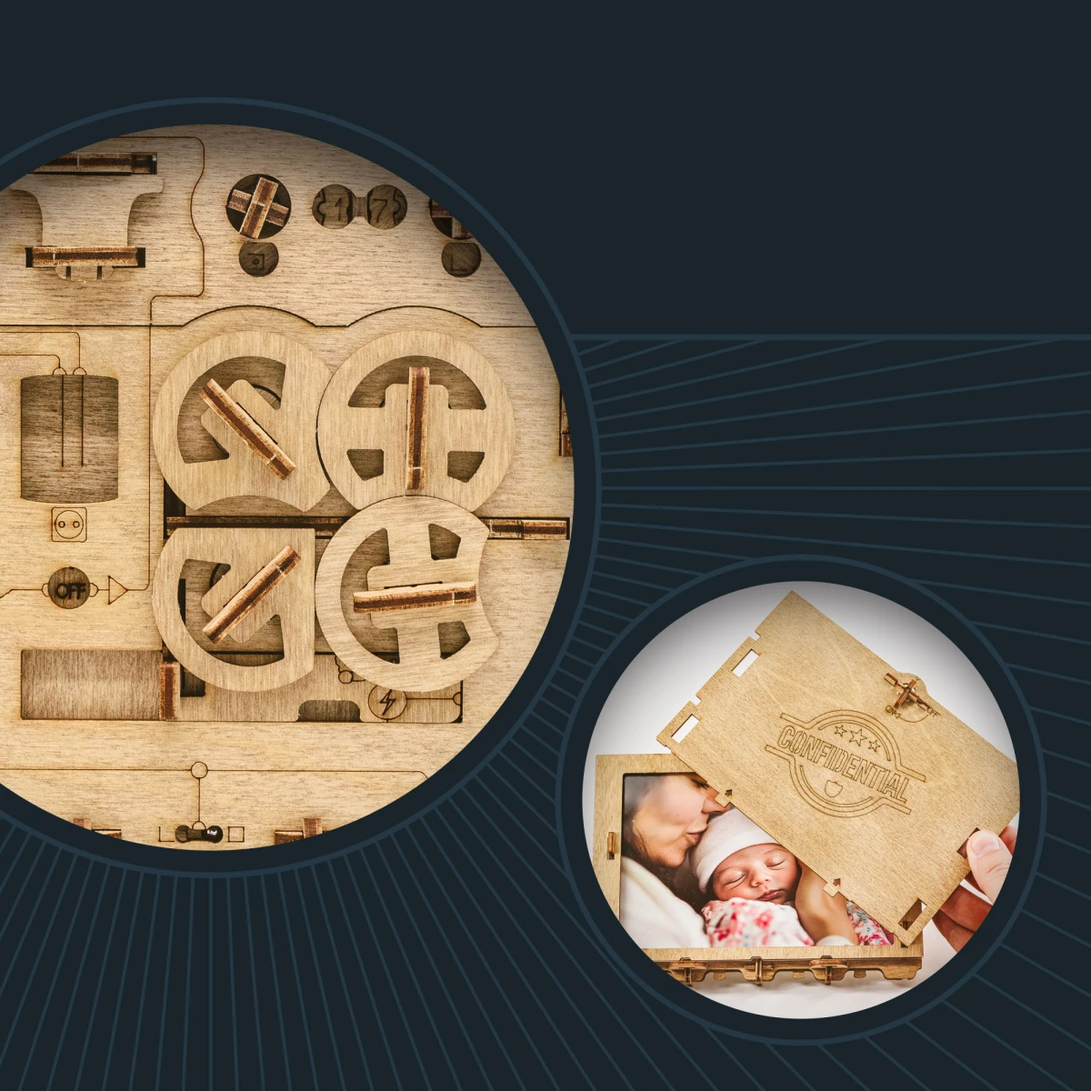 ClueFrame - Puzzle Photo Frame [4]