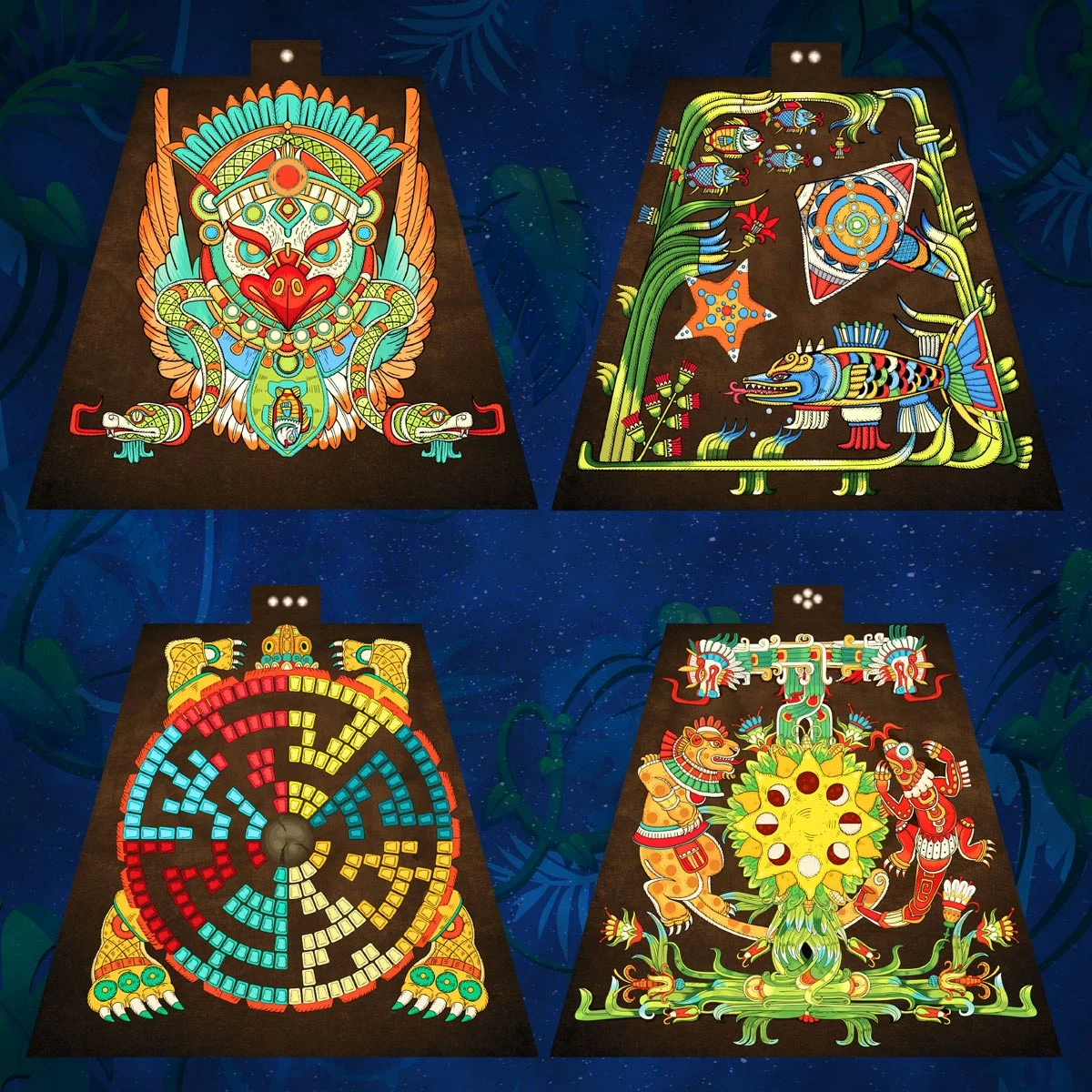 Cluepuzzle - Pyramid of the Sun. Jigsaw puzzle box [4]