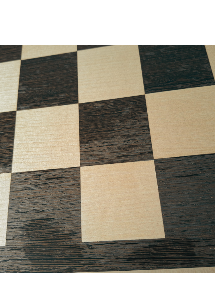 Cutie cu tabla sah din lemn - wenge - Imperfect [5]