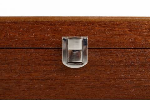 Cutie lemn mahon pentru piese sah - mare [2]