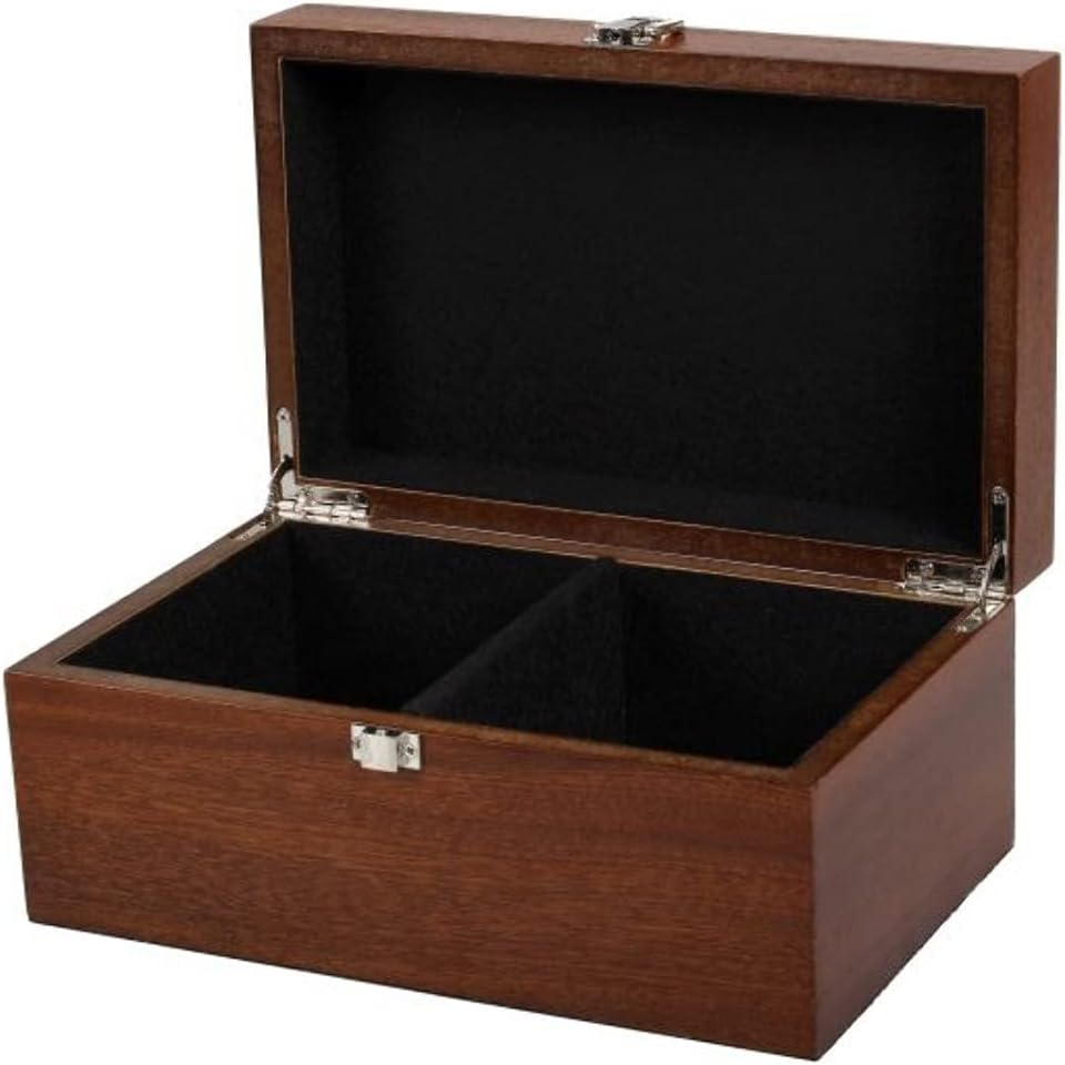 Cutie lemn mahon pentru piese sah - mare [5]