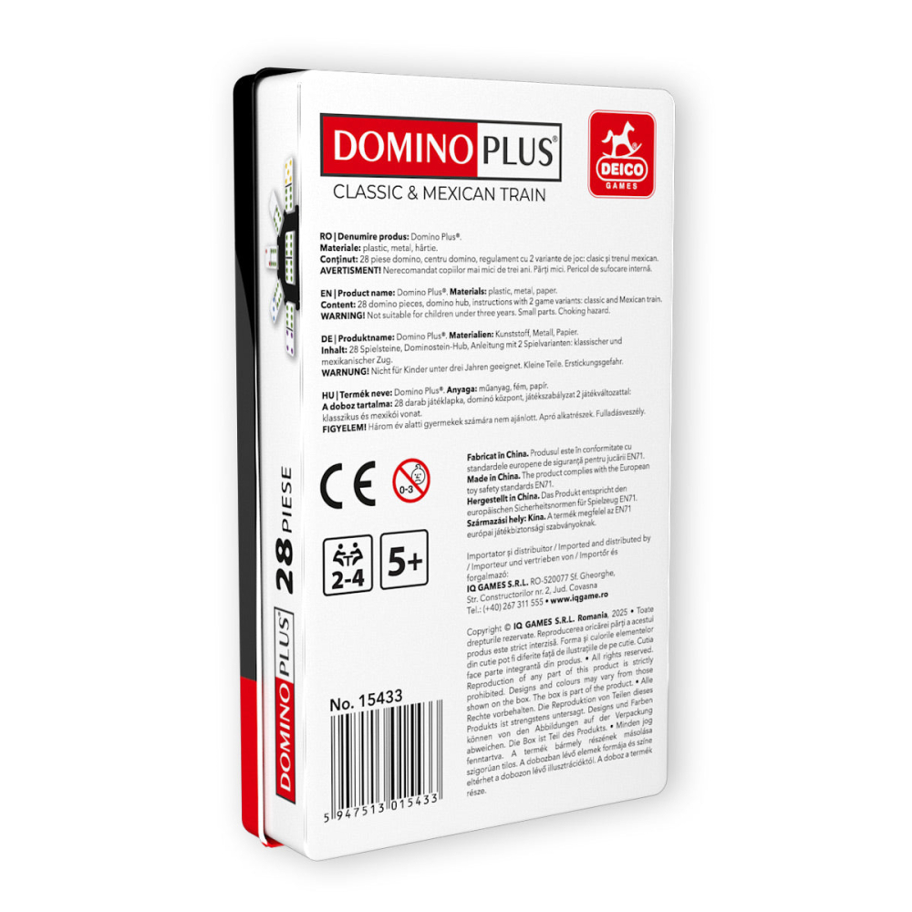 Domino Plus in cutie metalica – piese tip „os/piatra” [2]