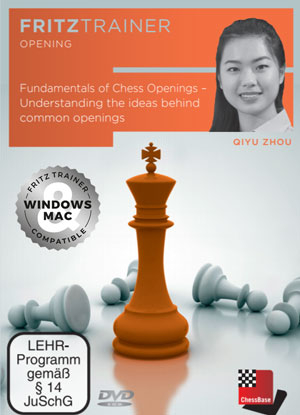 DVD: Fundamentals of Chess Openings - Understanding the ideas behind common openings - Qiyu Zhou