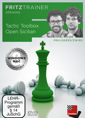 DVD : Tactic Toolbox Open Sicilian - Pruijssers   Zwirs