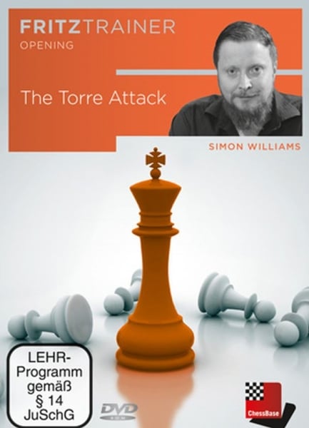 DVD: The Torre Attack ChessBase reduceri cadouri de Mos Nicolae & Mos Crăciun 2021