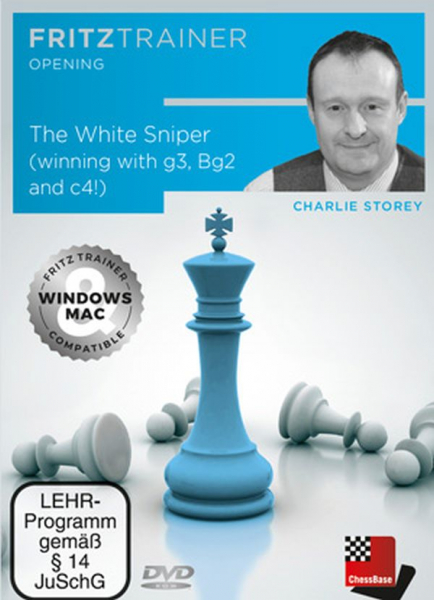 DVD: The White Sniper ( winning with g3, Bg2 an c4 ! ) - Charlie Storey