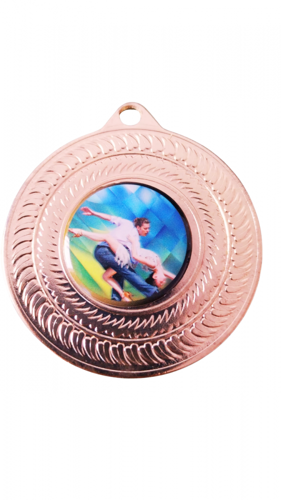 Emblema pentru medalie/cupa simbol Dansatori 50mm - Colorata [2]