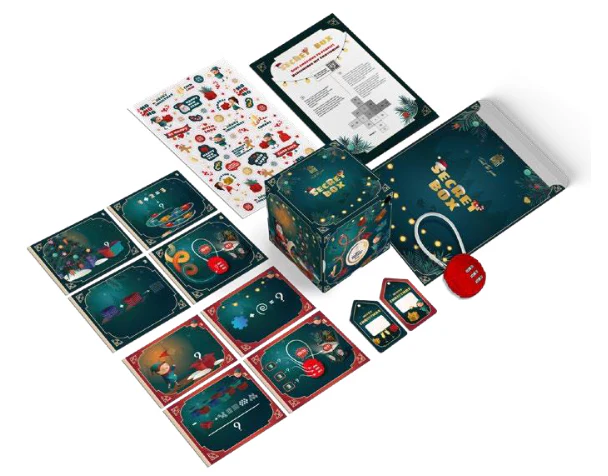 ESC WELT - Cutie pentru cadouri cu deschidere tip puzzle - Personalizare cadou -  Ediție Limitată CRĂCIUN [2]